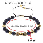 Men's Tiger Eyes Beads Bracelet